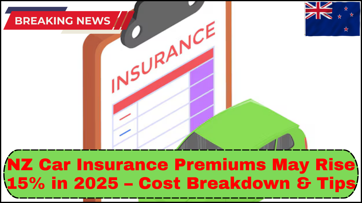 NZ Car Insurance Premiums May Rise 15% in 2025 – Cost Breakdown & Tips