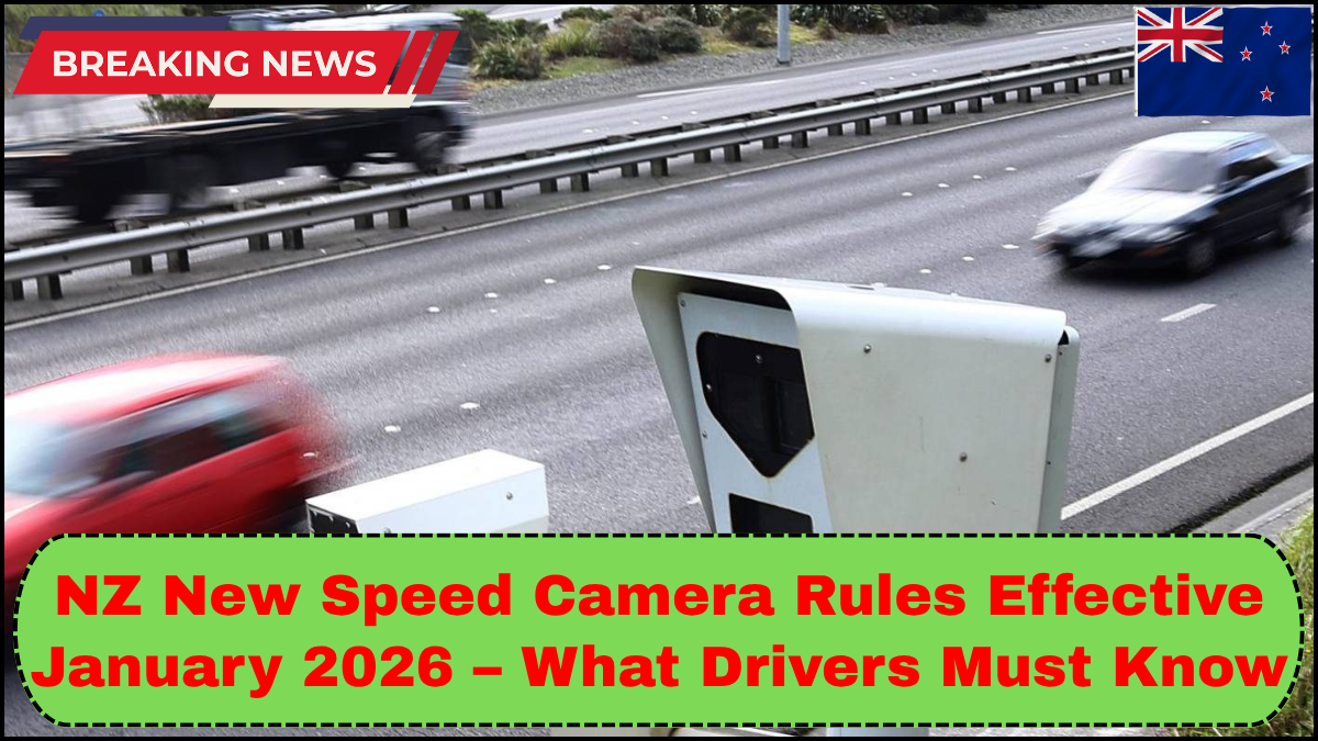 NZ New Speed Camera Rules Effective January 2026 – What Drivers Must Know