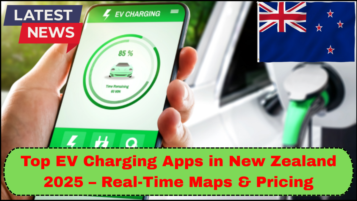 Top EV Charging Apps in New Zealand 2025 – Real-Time Maps & Pricing